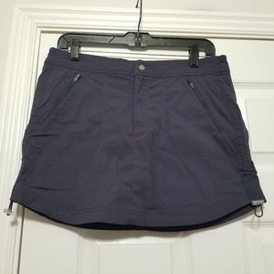Te Verde - Navy/Dark Grey Athletic Skort, Stretch - Size Small